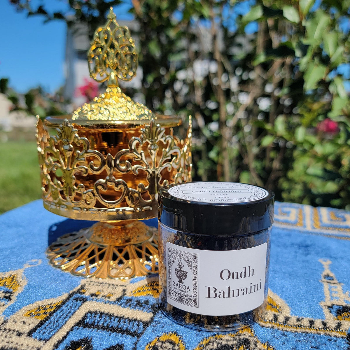 Oudh Bahraini Bakhoor – Handmade Omani-Style Incense | Dehn al Oudh & Sweet Amber | Arabian Home Fragrance