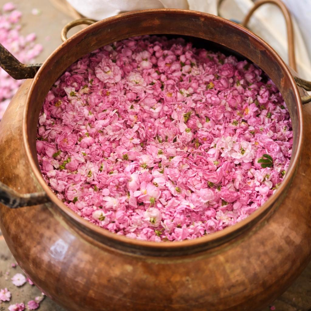 Rose de Mai Absolute – Moroccan Rosa Centifolia | May Rose Oil | Natural Perfumery Grade