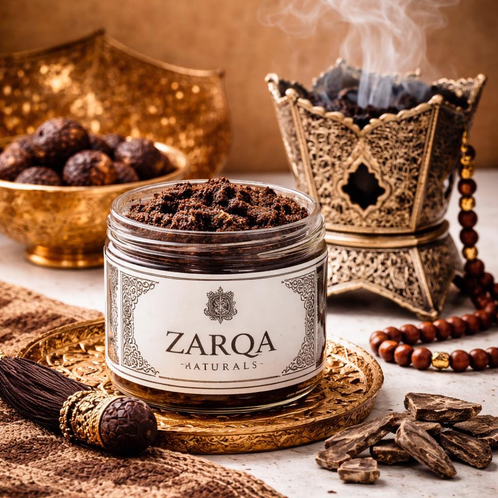 Oudh Al Kanz Bakhoor – Oud, Vanilla, Amber & White Musk Omani Incense