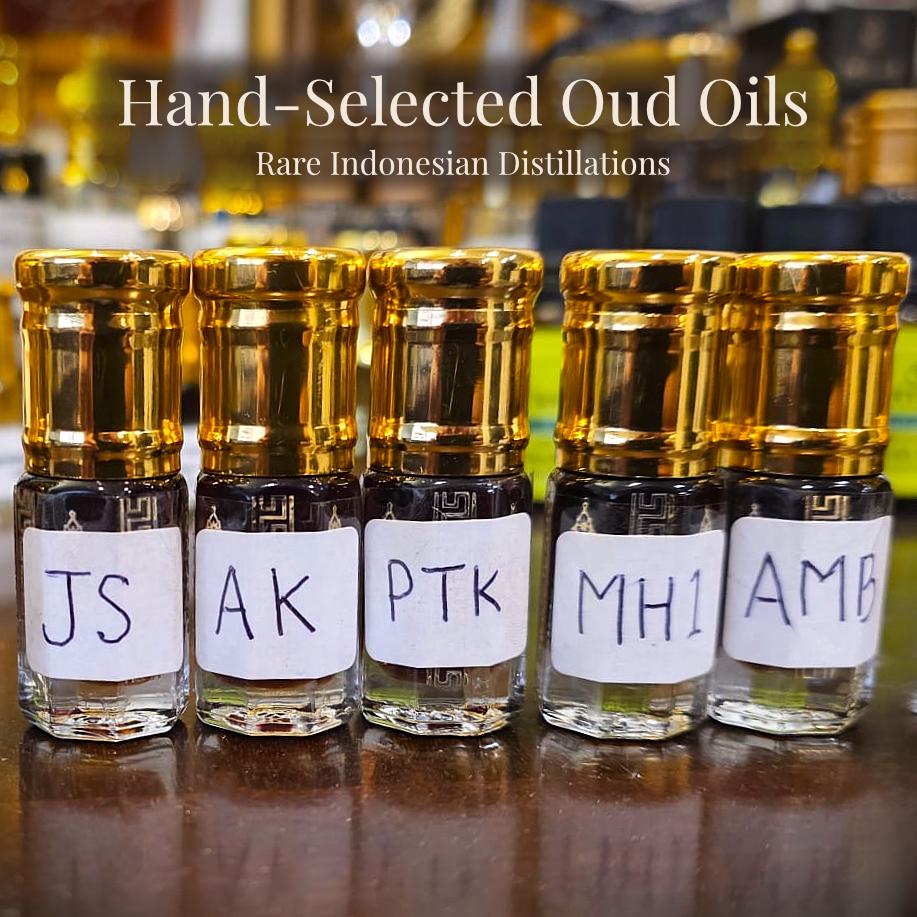 Kalimantan Oud Oil – 100% Pure Wild Borneo Agarwood Oil, Artisan Distillation | Clean Wood, Sweetness & Amber