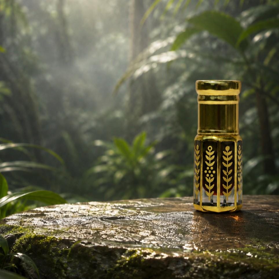 Annam Terra Oud Oil – 100% Pure Vietnamese Agarwood Oil, Artisan Distillation | Smooth, Sweet & Dark Chocolate