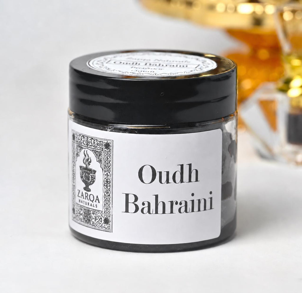 Oudh Bahraini Bakhoor – Handmade Omani-Style Incense | Dehn al Oudh & Sweet Amber | Arabian Home Fragrance