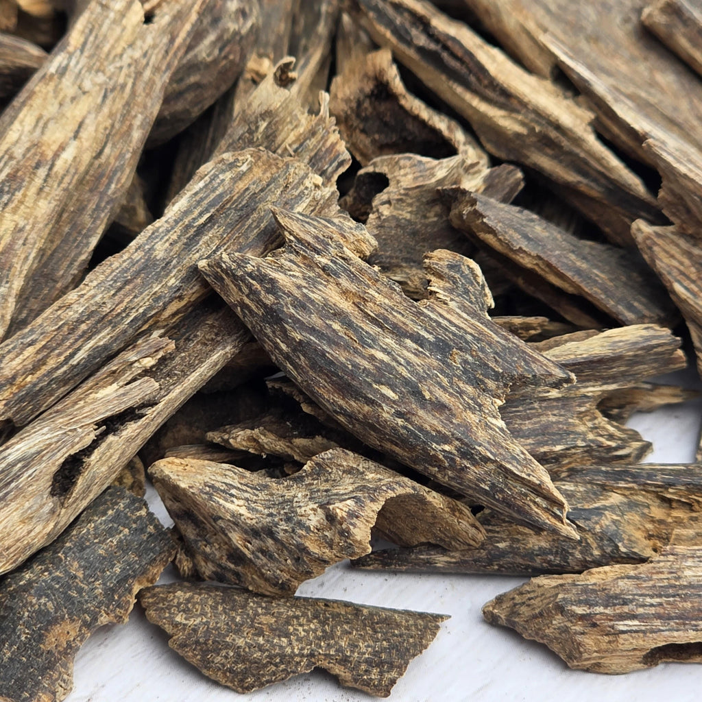 Muri Oud Chips – Super Grade | Wild Hindi Agarwood from Nagaland | Indian Oud Wood Incense