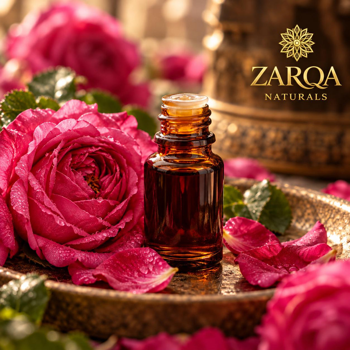 Rose de Mai Absolute – Moroccan Rosa Centifolia | May Rose Oil | Natural Perfumery Grade