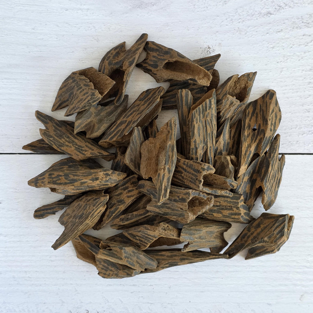 Ant Wood Enhanced Muhassan Oud Chips – Vietnamese Agarwood Infused with Vietnamese Oud Oil and Resin | Deep, Rich & Sweet