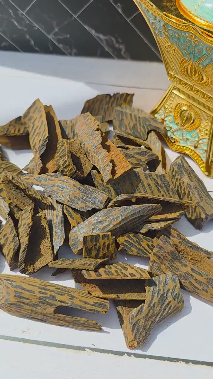 Muri Muhassan Oud Chips – Super Grade Vietnamese Agarwood